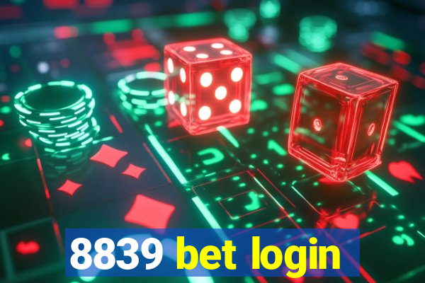 8839 bet login